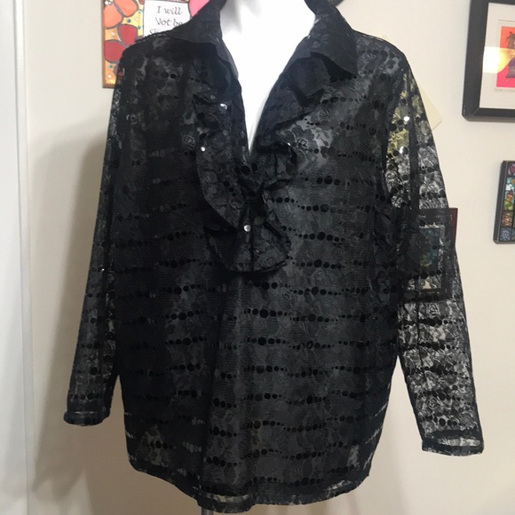 Outfit woman black top (1X) - Picture 1 of 3